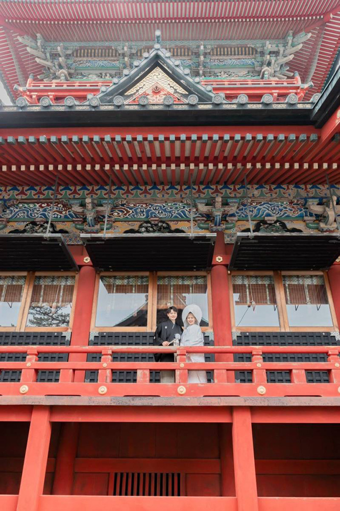 静岡フォトウエディングの画像・静岡浅間神社３