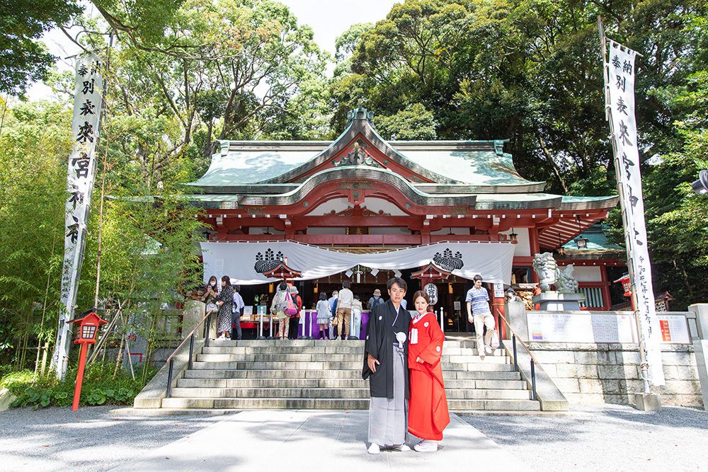 静岡フォトウエディングの画像・来宮神社１