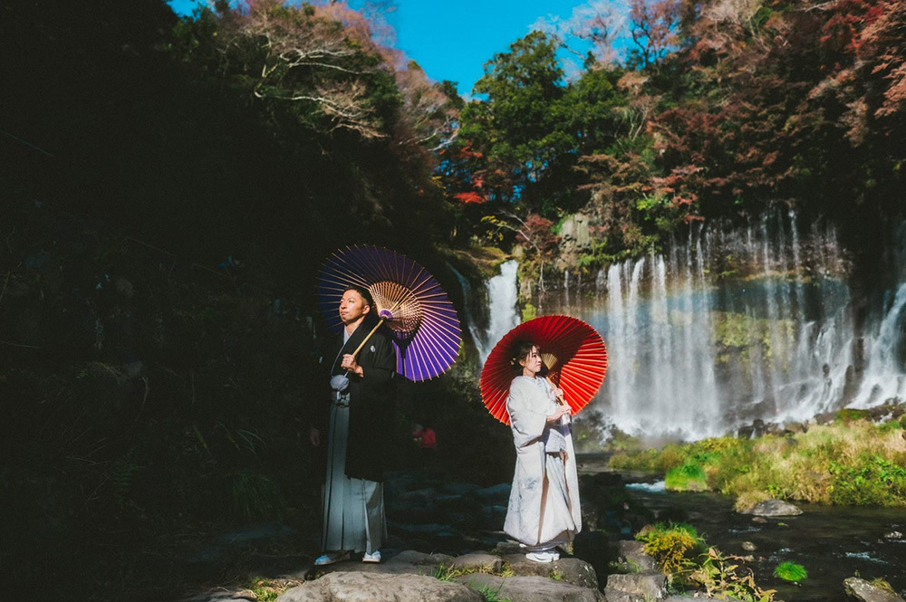 静岡フォトウエディングの画像・白糸の滝2022年4月1日の追加画像5