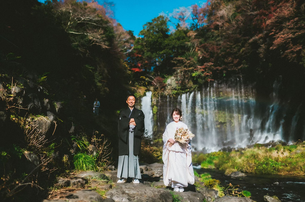 静岡フォトウエディングの画像・白糸の滝2022年4月1日の追加画像3