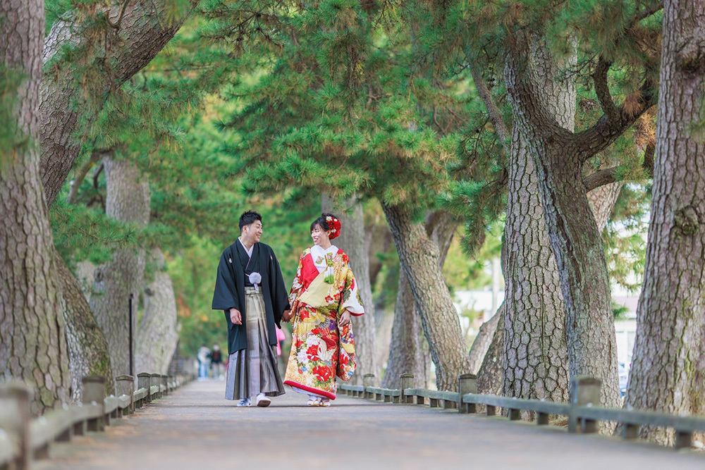 静岡フォトウエディングのフィーノスタイルで撮影した画像集2022年7月17日更新の三保の松原の画像4