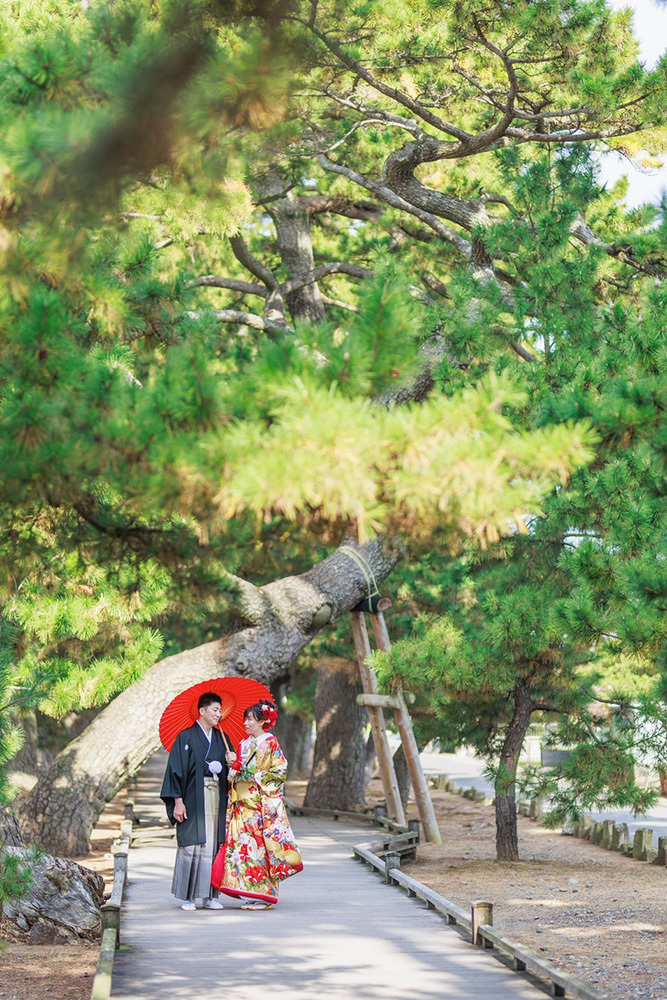 静岡フォトウエディングのフィーノスタイルで撮影した画像集2022年7月17日更新の三保の松原の画像8