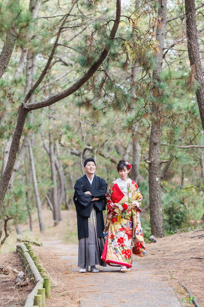 静岡フォトウエディングのフィーノスタイルで撮影した画像集2022年7月17日更新の三保の松原の画像15