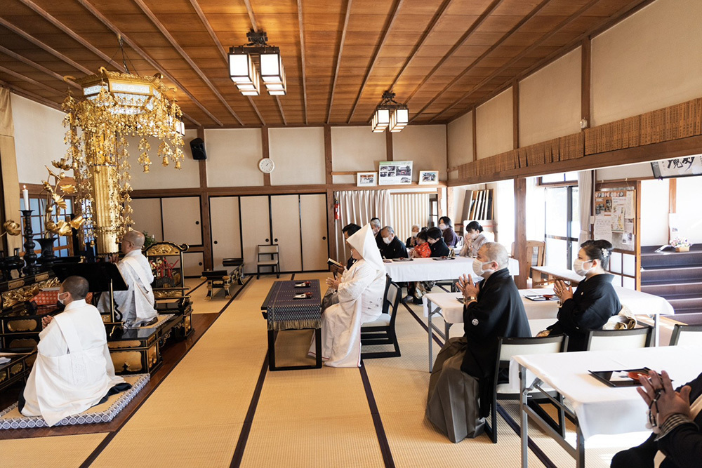 静岡フォトウエディングのフィーノスタイルで撮影した画像集2023年2月14日更新の寺院9