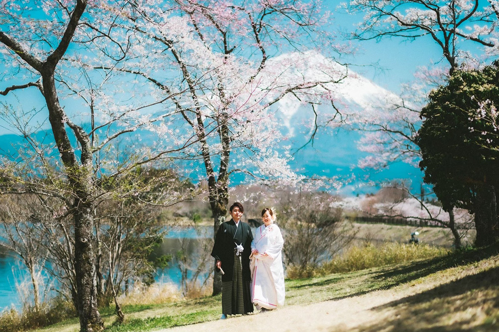 静岡フォトウエディングのフィーノスタイルで撮影した画像集2022年7月17日更新の田貫湖の画像2