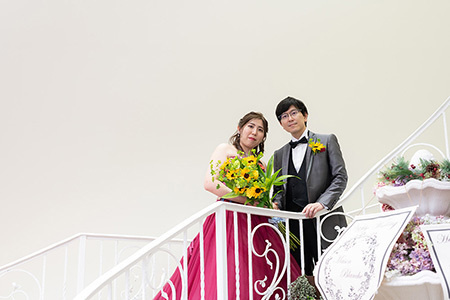 静岡フォトウエディングのフィーノスタイルで撮影したフィーノ静岡店の新郎新婦
