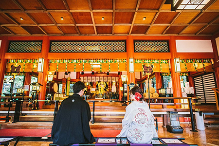 静岡フォトウエディングのフィーノスタイルの来宮神社