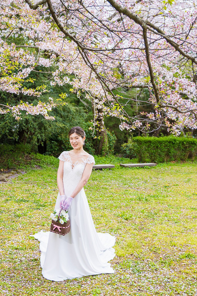 静岡フォトウエディングのフィーノスタイルで撮影した岩本山の新郎新婦