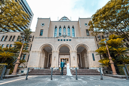 静岡フォトウエディングの静岡市役所旧庁舎