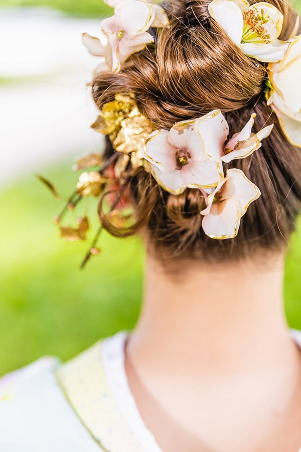静岡フォトウエディングのフィーノスタイルで撮影した新婦のヘアメイク