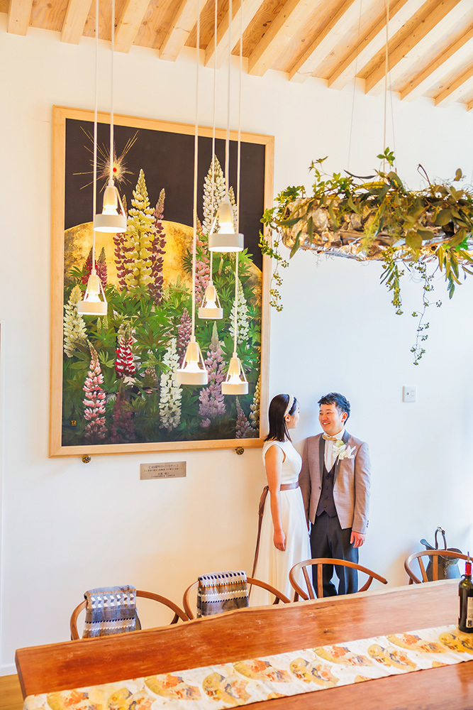 静岡フォトウエディングのフィーノスタイルで撮影した箱根･Casa di Enの新郎新婦