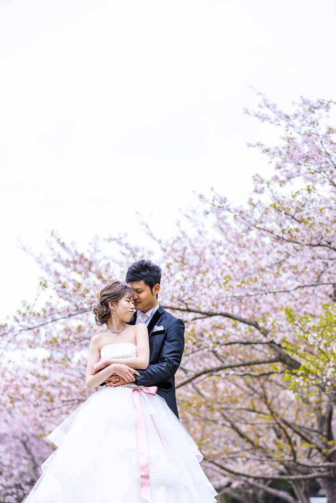 静岡フォトウエディングの画像・広見公園４