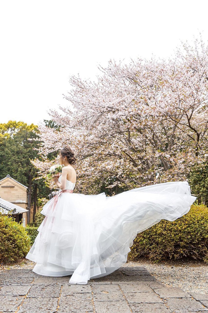 静岡フォトウエディングの画像・広見公園５