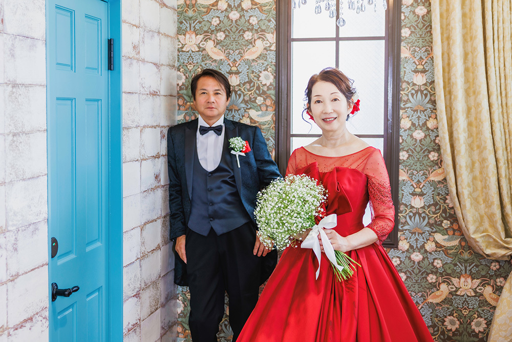 静岡県富士市のフィーノ富士店で撮影したバウリニューアルの記念写真・記念撮影