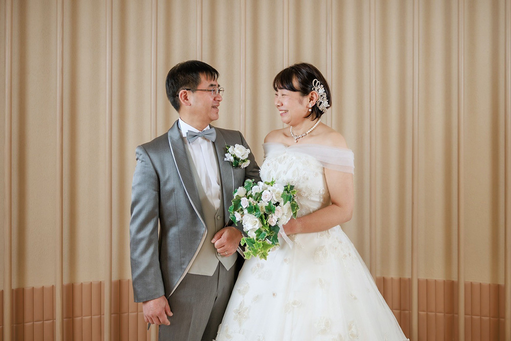 静岡県富士市のフィーノ富士店で撮影したバウリニューアルの記念写真・記念撮影