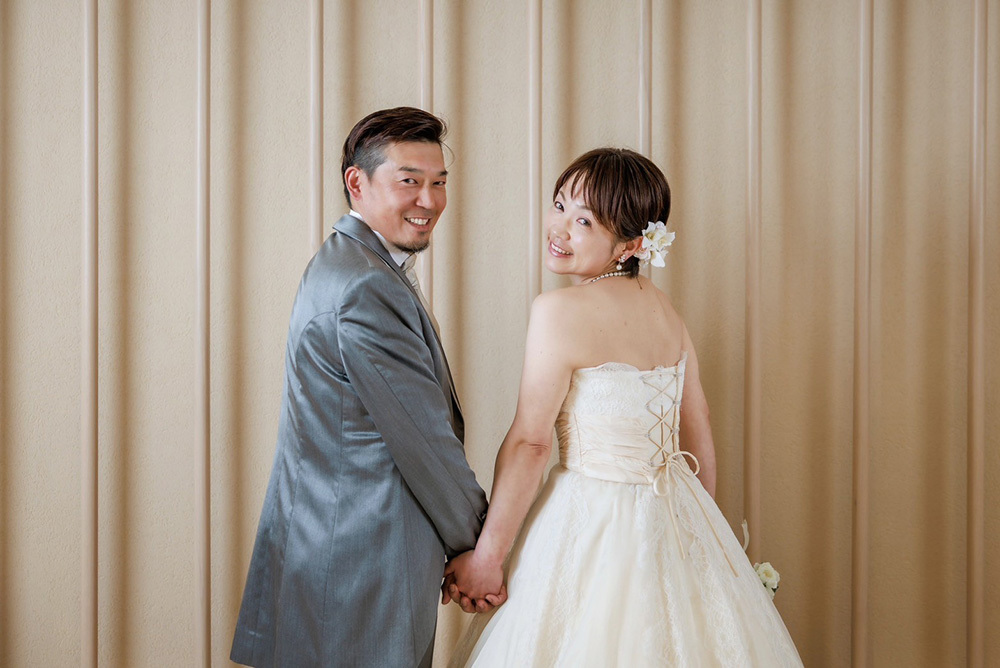 静岡県富士市のフィーノ富士店で撮影したバウリニューアルの記念写真・記念撮影