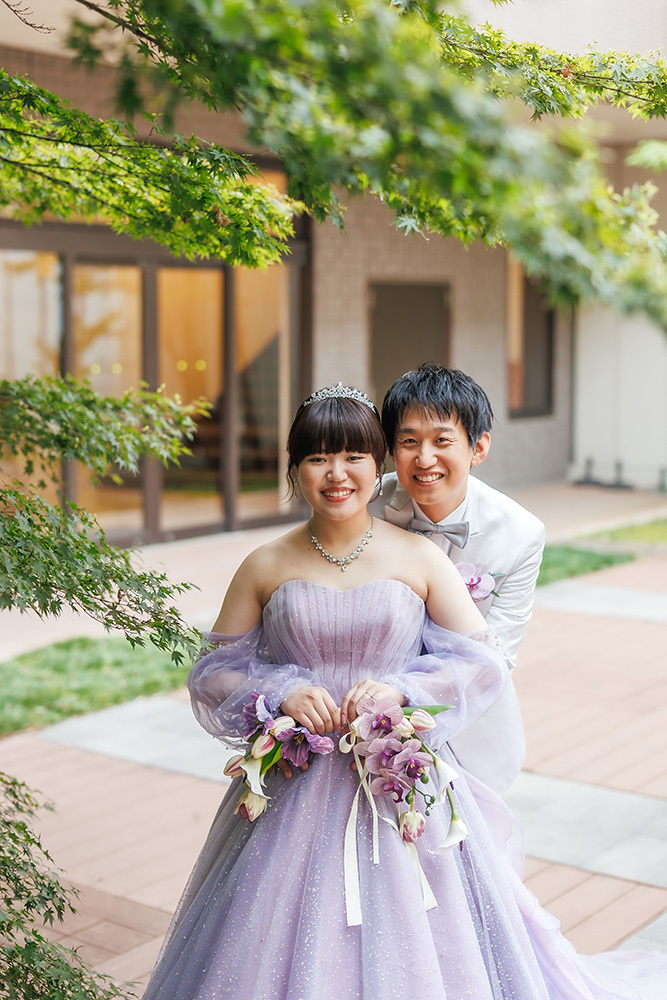 静岡フォトウエディングのフィーノスタイルで撮影したホテルグランド富士の新郎新婦