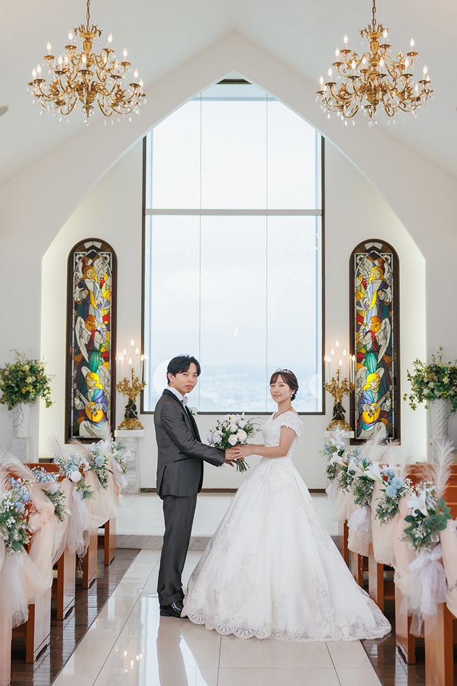 静岡フォトウエディングのフィーノスタイルで撮影したフォレストヒルズの新郎新婦