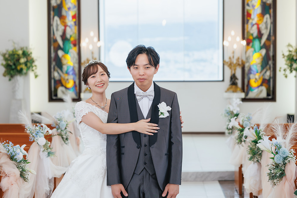 静岡フォトウエディングのフィーノスタイルで撮影したフォレストヒルズの新郎新婦