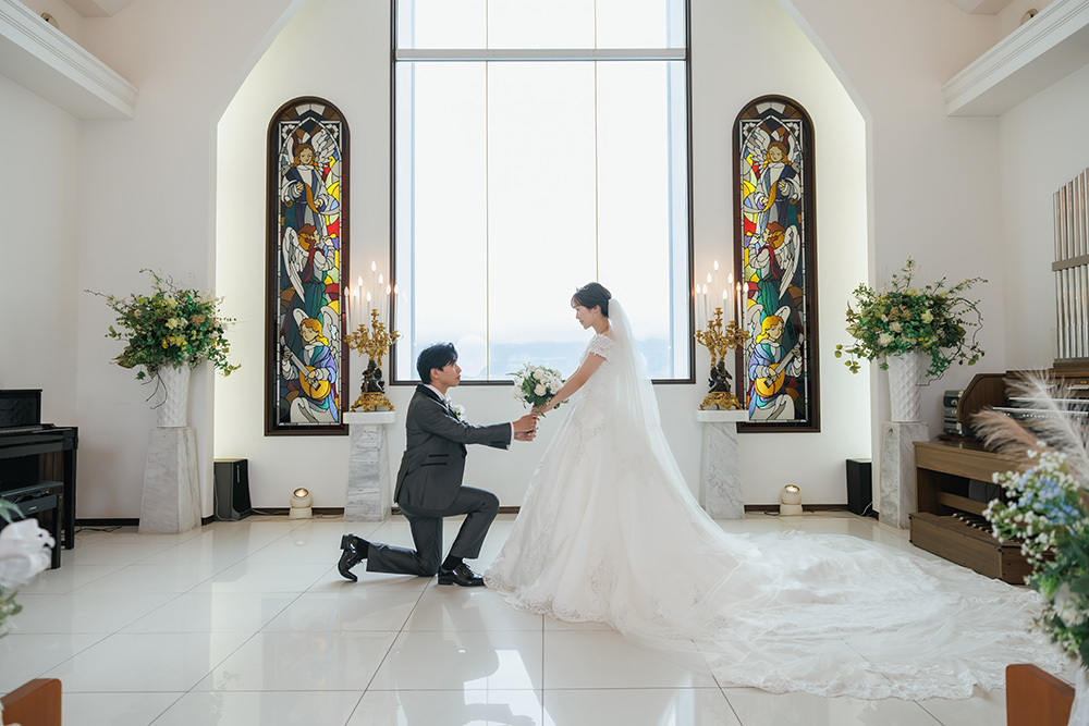 静岡フォトウエディングのフィーノスタイルで撮影したフォレストヒルズの新郎新婦