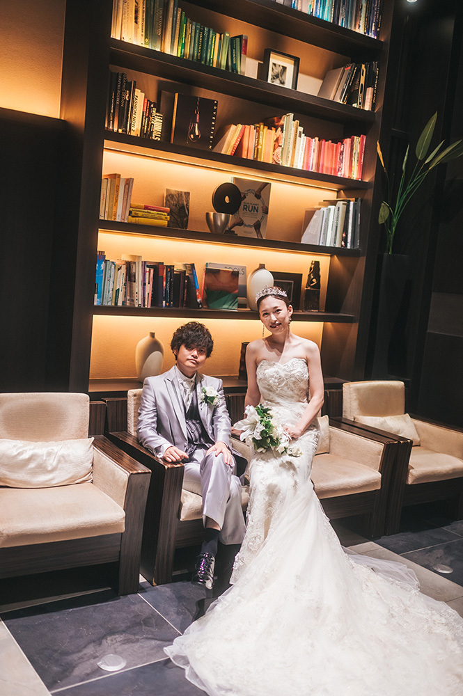 静岡フォトウエディングのフィーノスタイルで撮影した結婚式場の新郎新婦