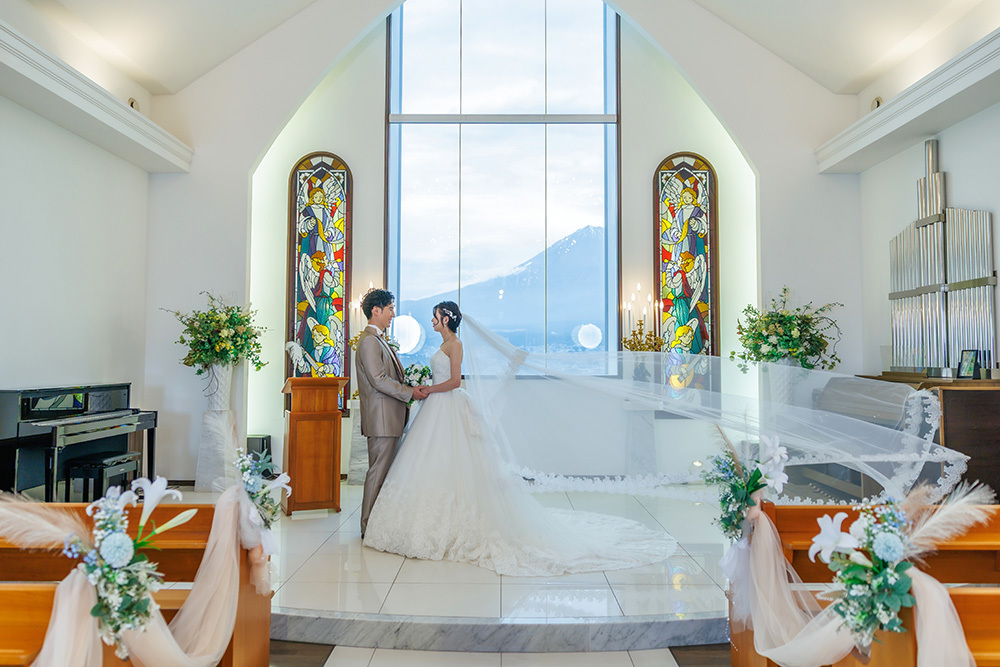 静岡フォトウエディングのフィーノスタイルで撮影したフォレストヒルズの新郎新婦