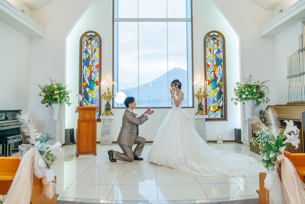 静岡フォトウエディングのフィーノスタイルで撮影したフォレストヒルズの新郎新婦