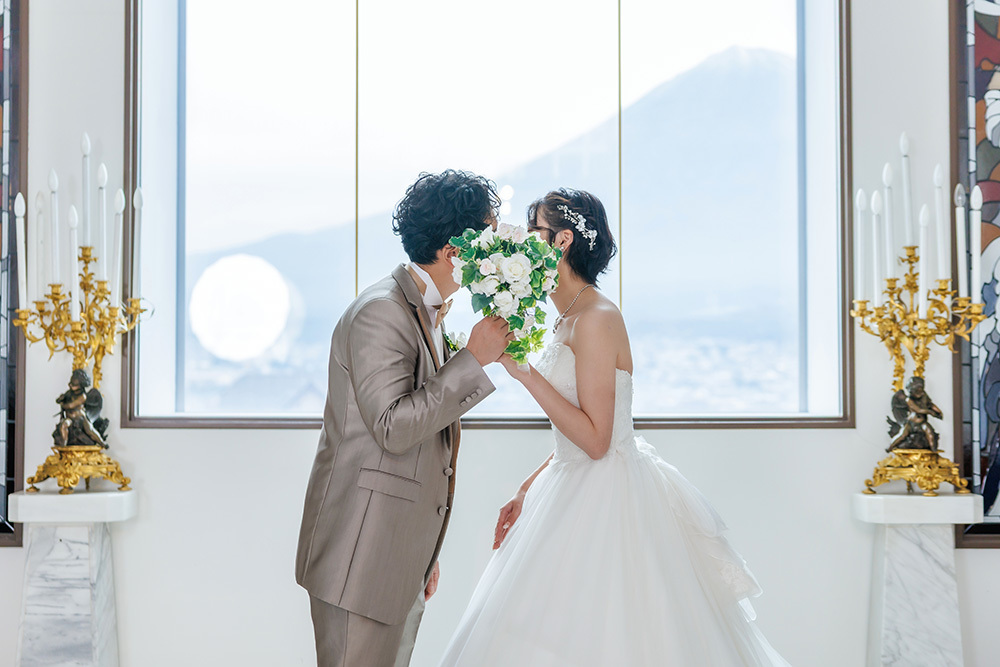 静岡フォトウエディングのフィーノスタイルで撮影したフォレストヒルズの新郎新婦