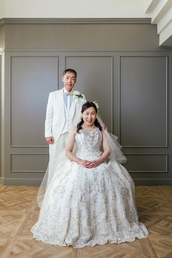 静岡県富士市のフィーノ富士店で撮影したバウリニューアルの記念写真・記念撮影