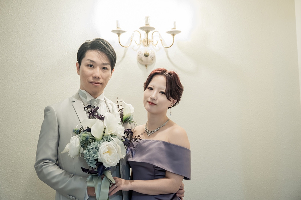 静岡フォトウエディングのフィーノスタイルで撮影したフィーノ富士店スタジオの新郎新婦の記念写真撮影